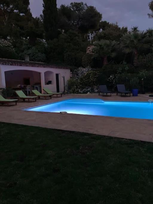 Villa La Californienne Carqueiranne Esterno foto