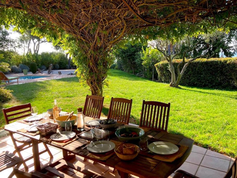 Villa La Californienne Carqueiranne Esterno foto