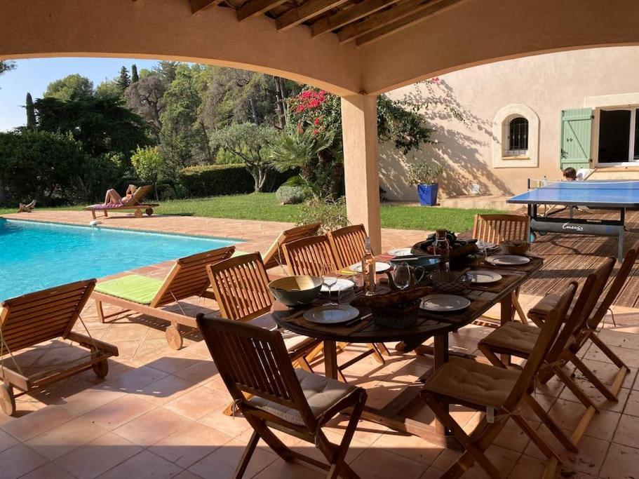 Villa La Californienne Carqueiranne Esterno foto