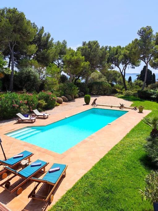 Villa La Californienne Carqueiranne Esterno foto