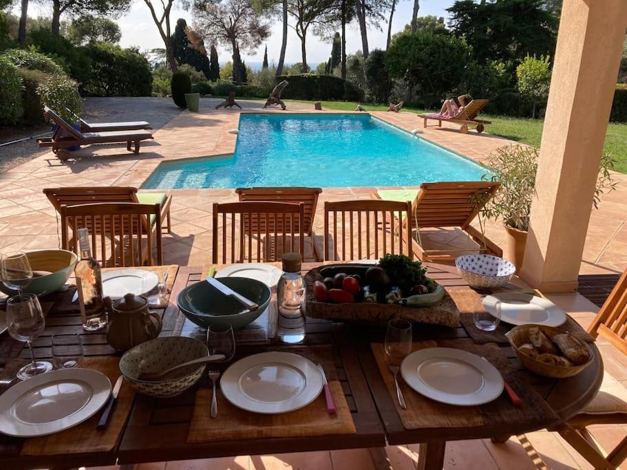 Villa La Californienne Carqueiranne Esterno foto